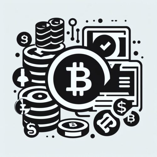 ビットコインのイラスト